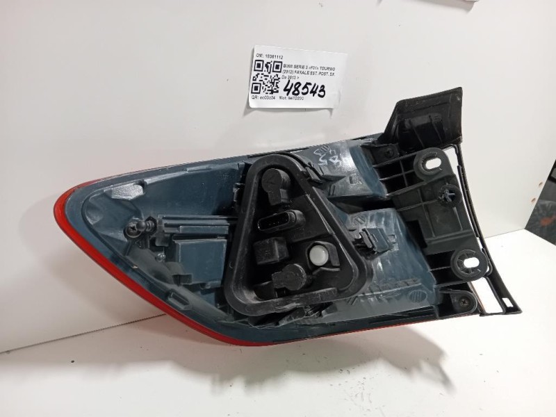 Fanale EST POST DX 18361112 Bmw Serie 3 F31 Touring 2012