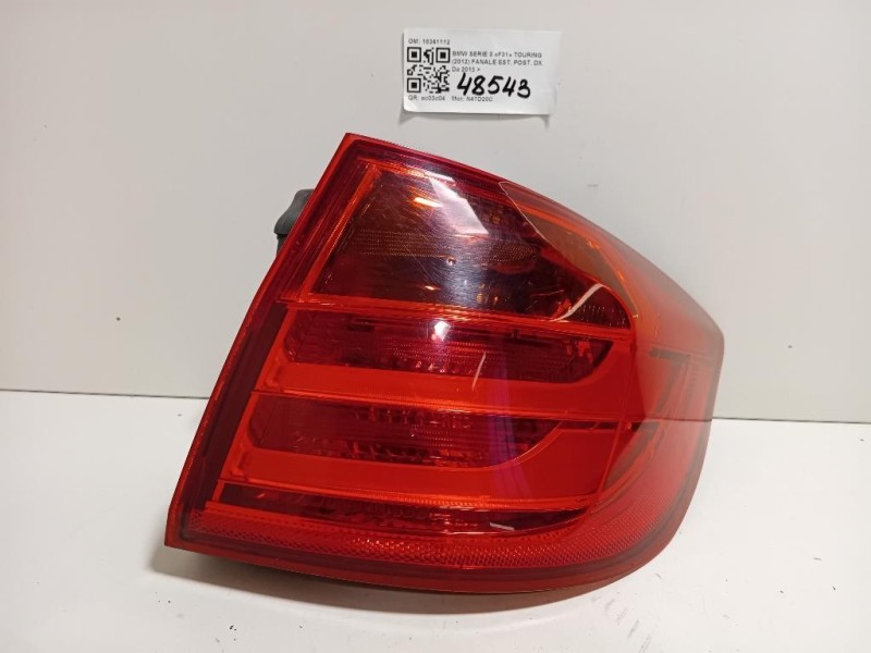 Fanale EST POST DX 18361112 Bmw Serie 3 F31 Touring 2012