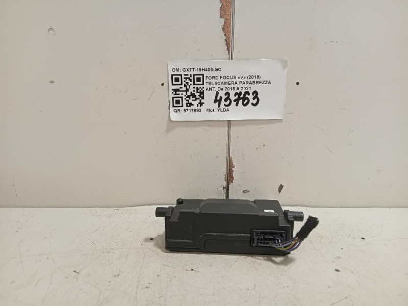 Telecamera Parabrezza ANT GX7T-19H406-GC Ford Focus V 2018