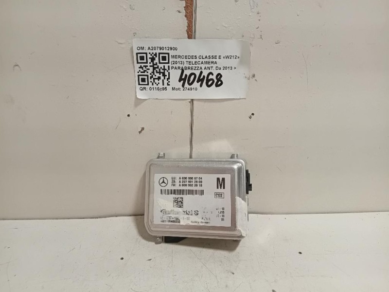 Telecamera Parabrezza ANT A2079012900 Mercedes Classe E W212 2013