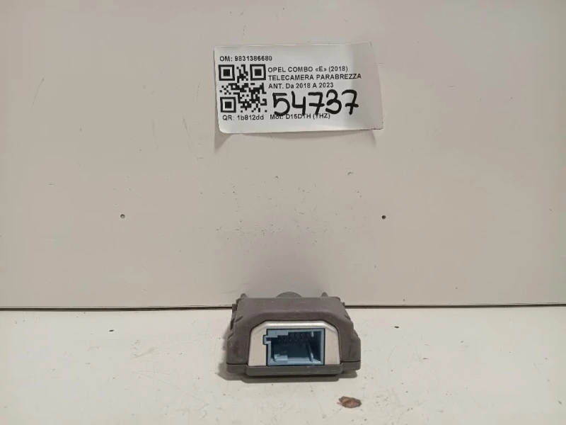 Telecamera Parabrezza ANT 9831386680 Opel Combo E 2018
