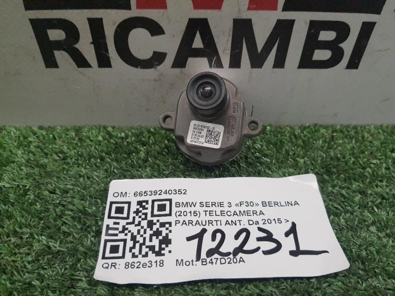 Telecamera Paraurti ANT 66539240352 Bmw Serie 3 F30 Berlina 2015