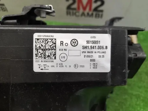 Proiettore ANT DX 5H1941006B Volkswagen GOLF VIII 2019