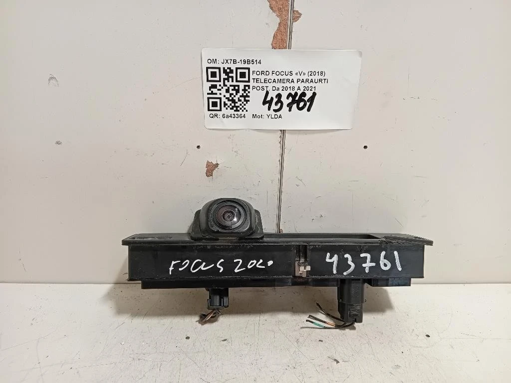 Telecamera Paraurti POST JX7B-19B514 Ford Focus V 2018