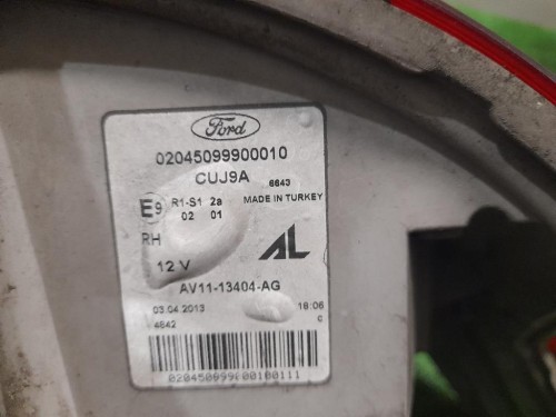 Fanale EST POST DX AV1113404AG Ford B-max 2012