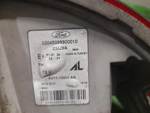Fanale EST POST DX AV1113404AG Ford B-max 2012