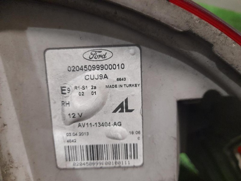 Fanale EST POST DX AV1113404AG Ford B-max 2012