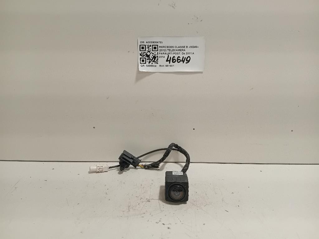 Telecamera Paraurti POST A0009054703 Mercedes Classe B W246 2012