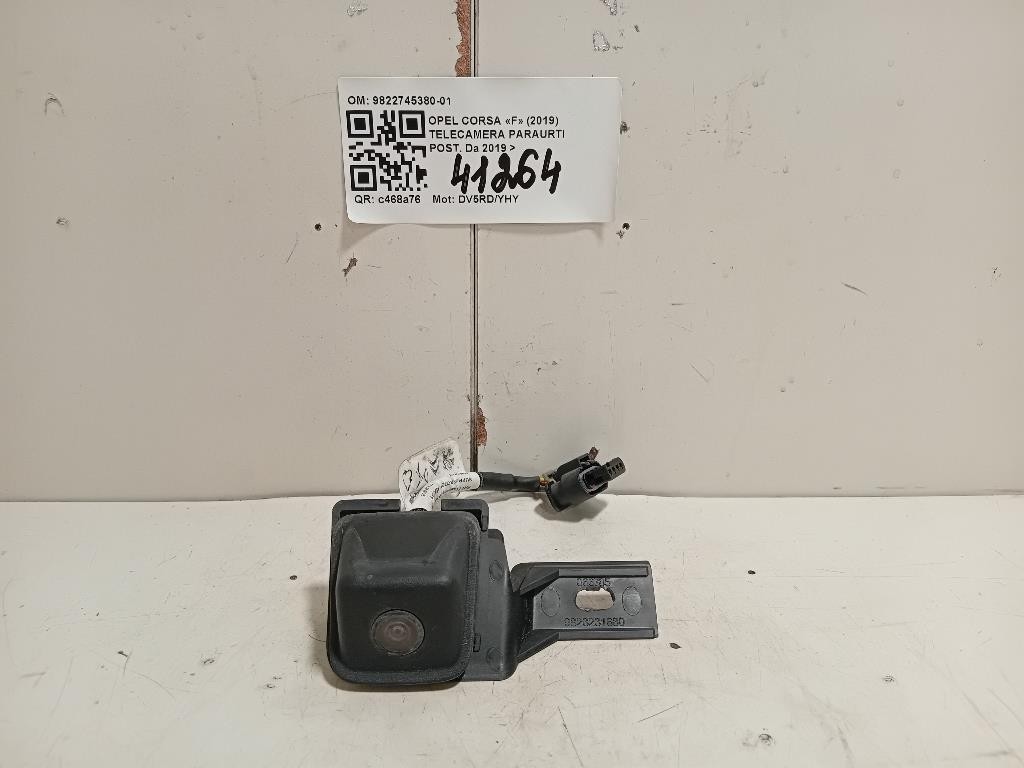 Telecamera Paraurti POST 9822745380-01 Opel Corsa F 2019