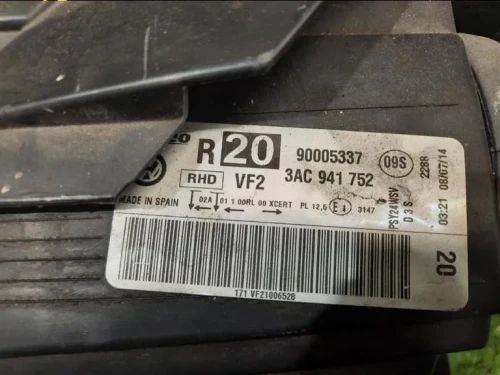 Proiettore ANT DX 3AC941752 Volkswagen Passat VI 2011