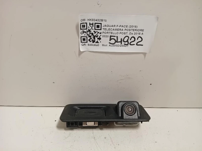 Telecamera Posteriore Portello POST HK83432B10 Jaguar F-pace 2015