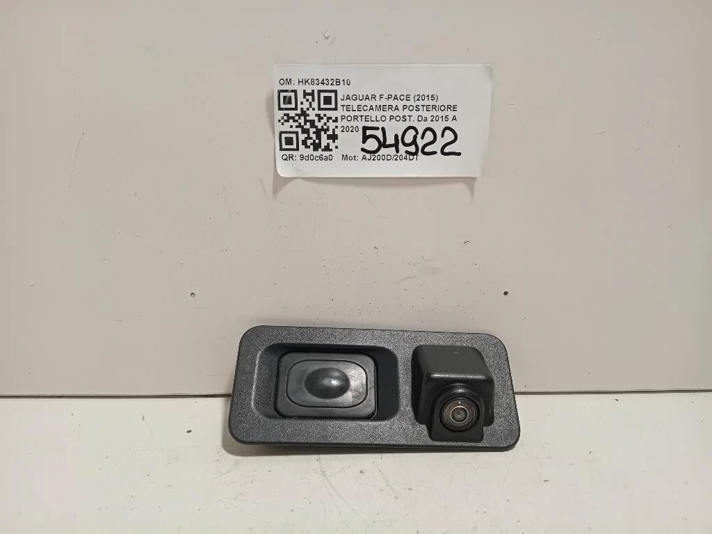 Telecamera Posteriore Portello POST HK83432B10 Jaguar F-pace 2015