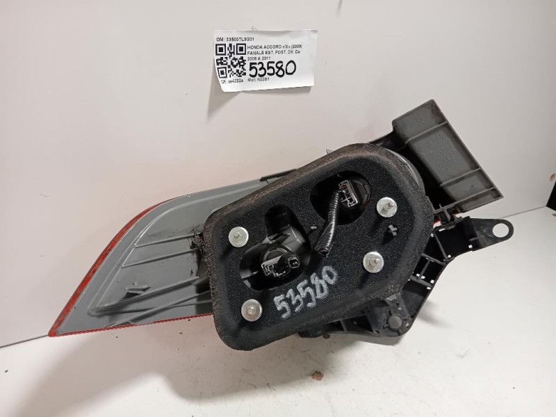Fanale EST POST DX 33500TL0G01 Honda Accord IX 2009