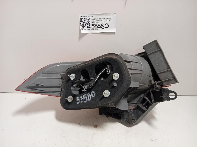 Fanale EST POST DX 33500TL0G01 Honda Accord IX 2009