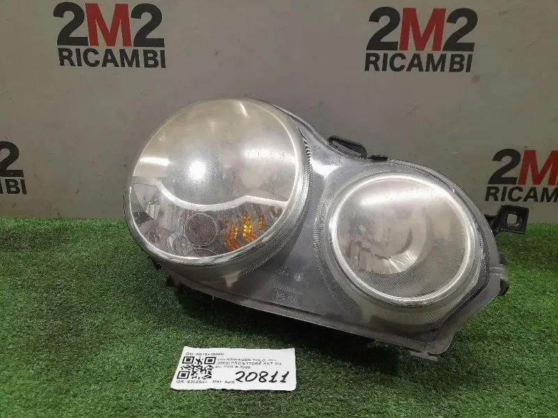 Proiettore ANT DX 6Q1941008M Volkswagen POLO IV 2002