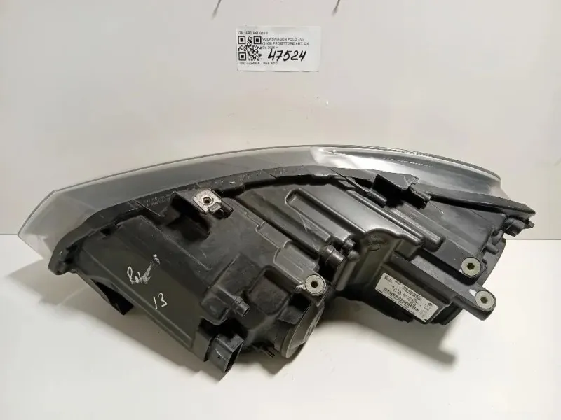 Proiettore ANT DX 6R2 941 008 F Volkswagen POLO V 2006
