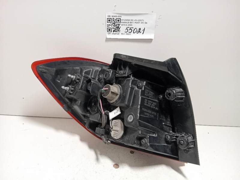 Fanale EST POST DX 92402-G30 Hyundai I30 III 2017