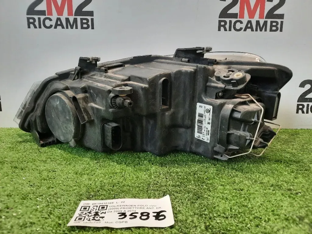 Proiettore ANT DX 6R1941016E Volkswagen POLO VI 2009