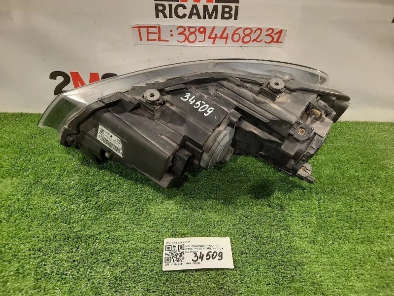 Proiettore ANT DX 6R1 941 032 D Volkswagen POLO VI 2009