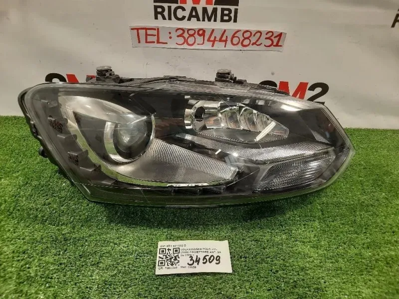 Proiettore ANT DX 6R1 941 032 D Volkswagen POLO VI 2009