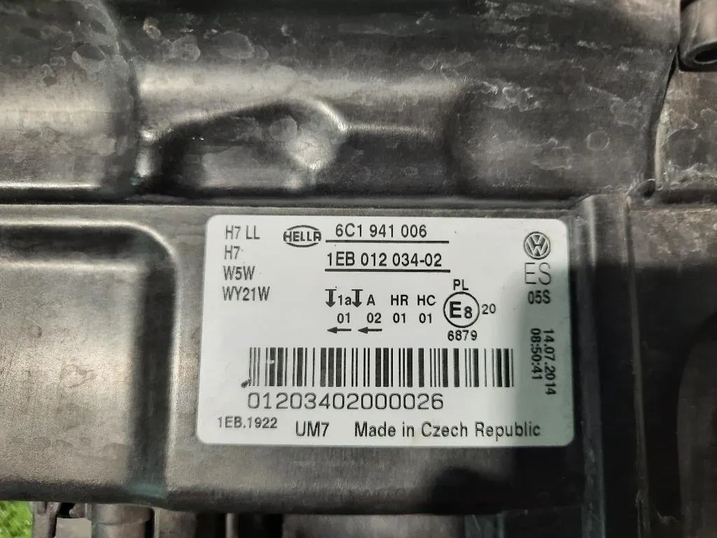 Proiettore ANT DX 6C1941006B Volkswagen POLO VI 2014