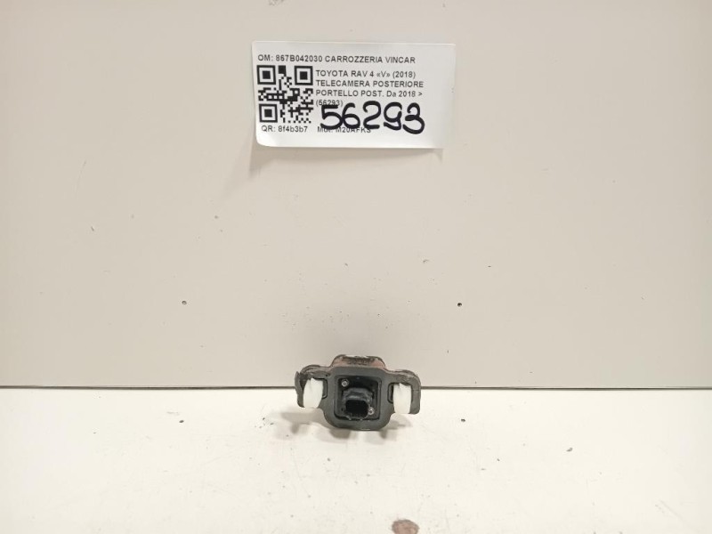 Telecamera Posteriore Portello POST 867B042030 Toyota RAV 4 V 2018