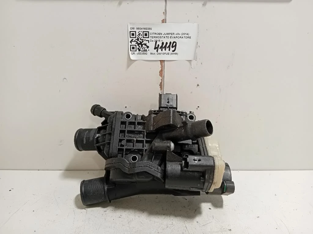 Termostato Evaporatore 9804160380 Citroen Jumper III 2014