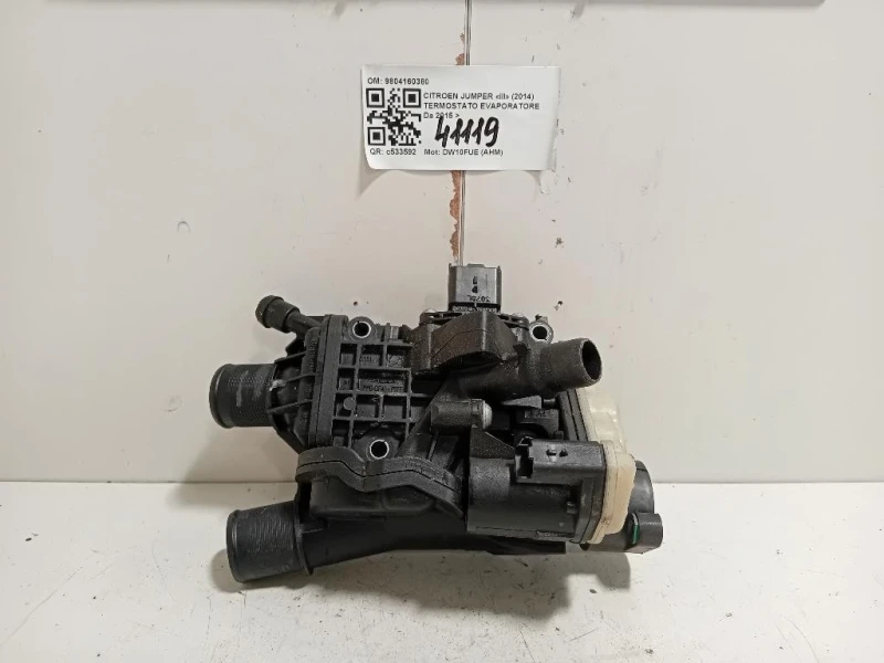 Termostato Evaporatore 9804160380 Citroen Jumper III 2014
