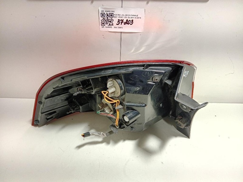 Fanale EST POST DX 92402-1W2 Kia RIO III 2012
