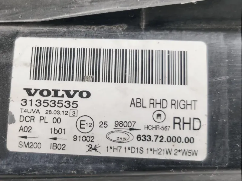 Proiettore ANT DX 31353535 Volvo XC70 III 2013