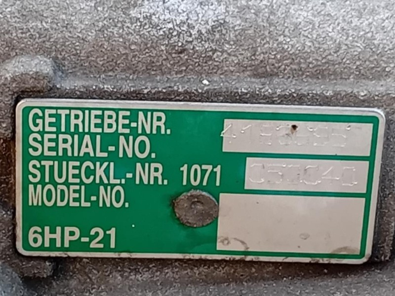 Cambio GA6HP19Z 6 MARCE AUTOMATICO Bmw X1 E84 2010