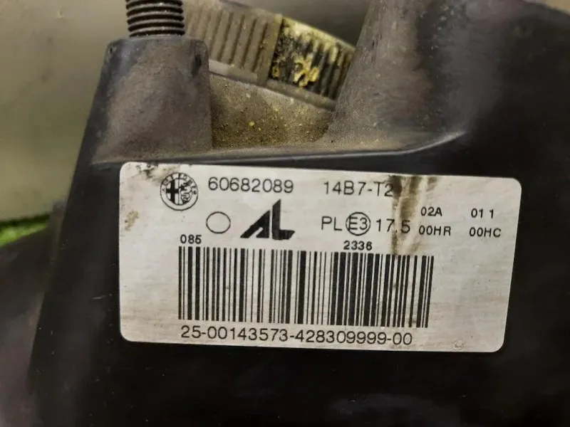 Proiettore ANT SX 60682089 Alfa Romeo 159 2006