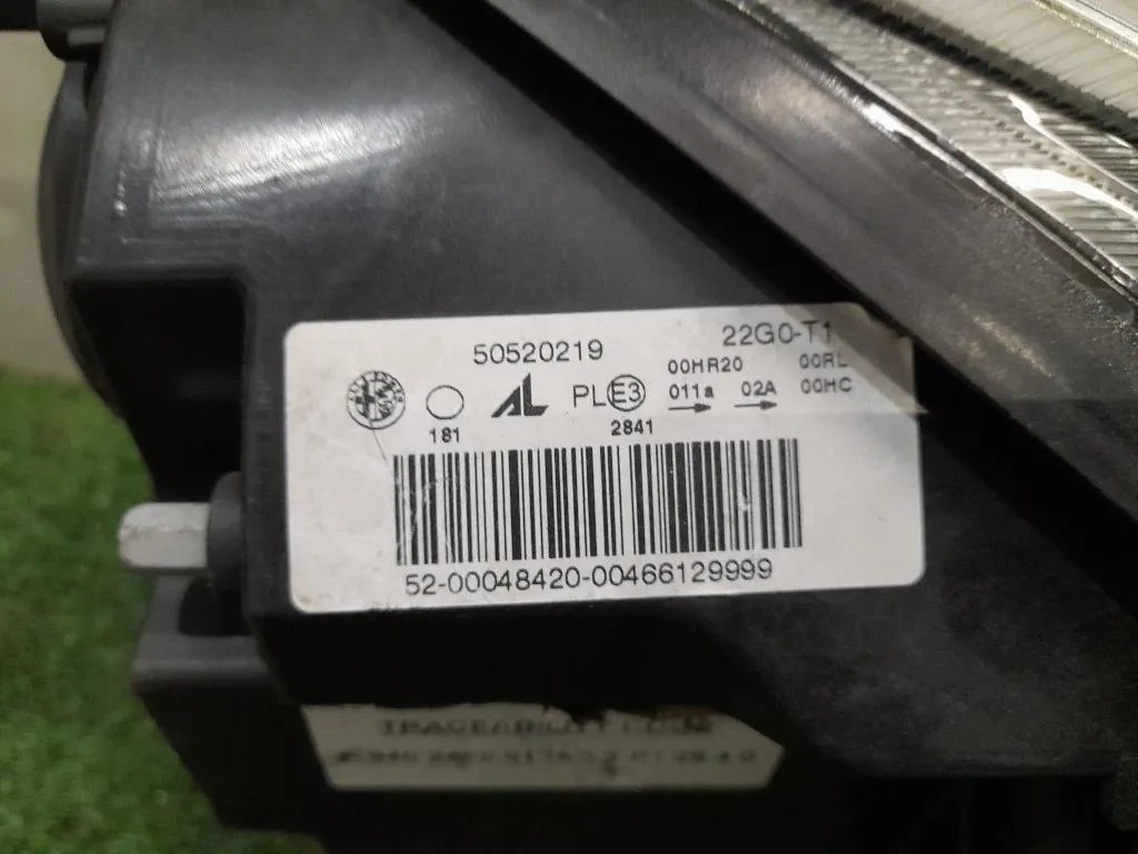 Proiettore ANT SX 50520219 Alfa Romeo Giulietta 2010