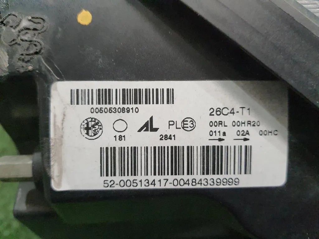 Proiettore ANT SX 50530891 Alfa Romeo Giulietta 2010