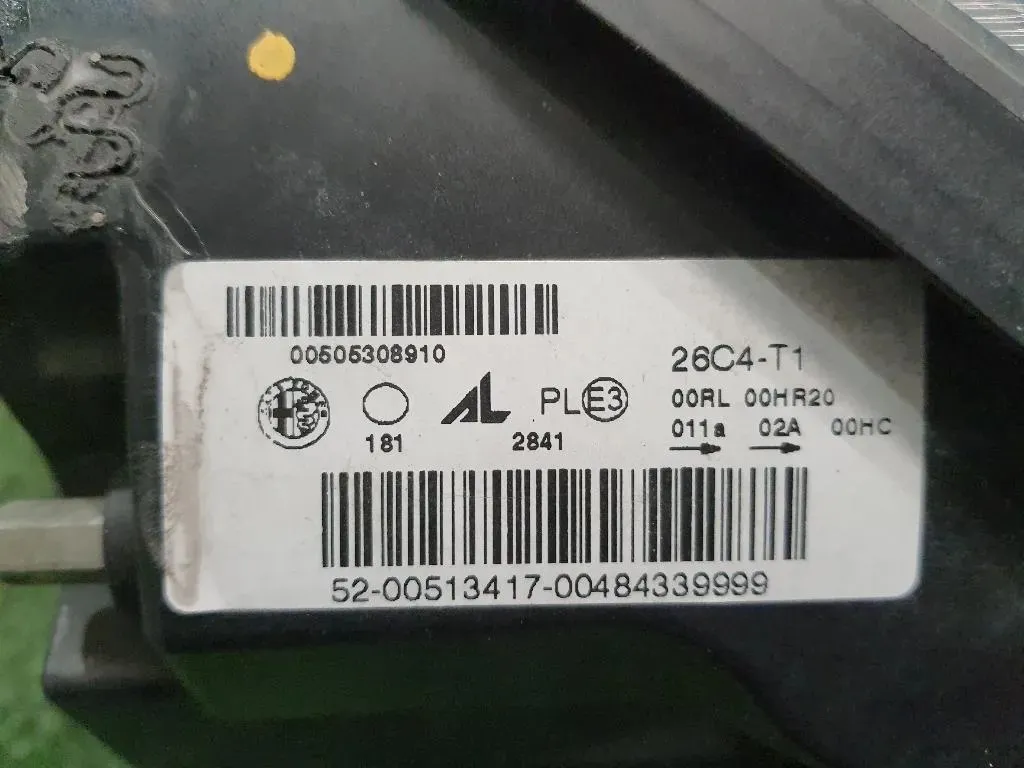 Proiettore ANT SX 50530891 Alfa Romeo Giulietta 2010