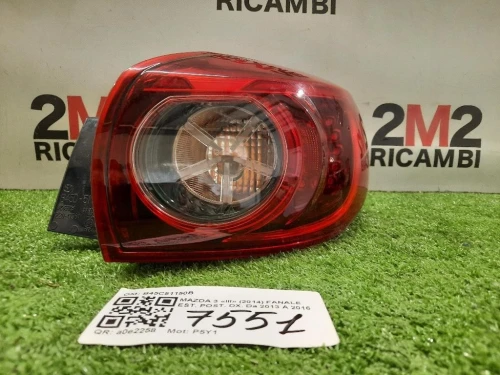 Fanale EST POST DX B45C51150B Mazda 3 III 2014