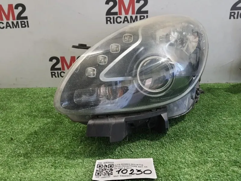 Proiettore ANT SX 50520222 Alfa Romeo Giulietta 2010