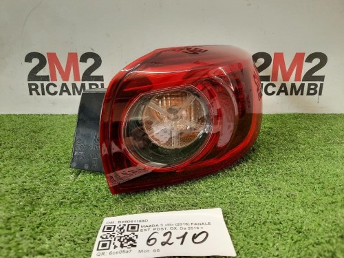 Fanale EST POST DX B45D51150D Mazda 3 III 2016