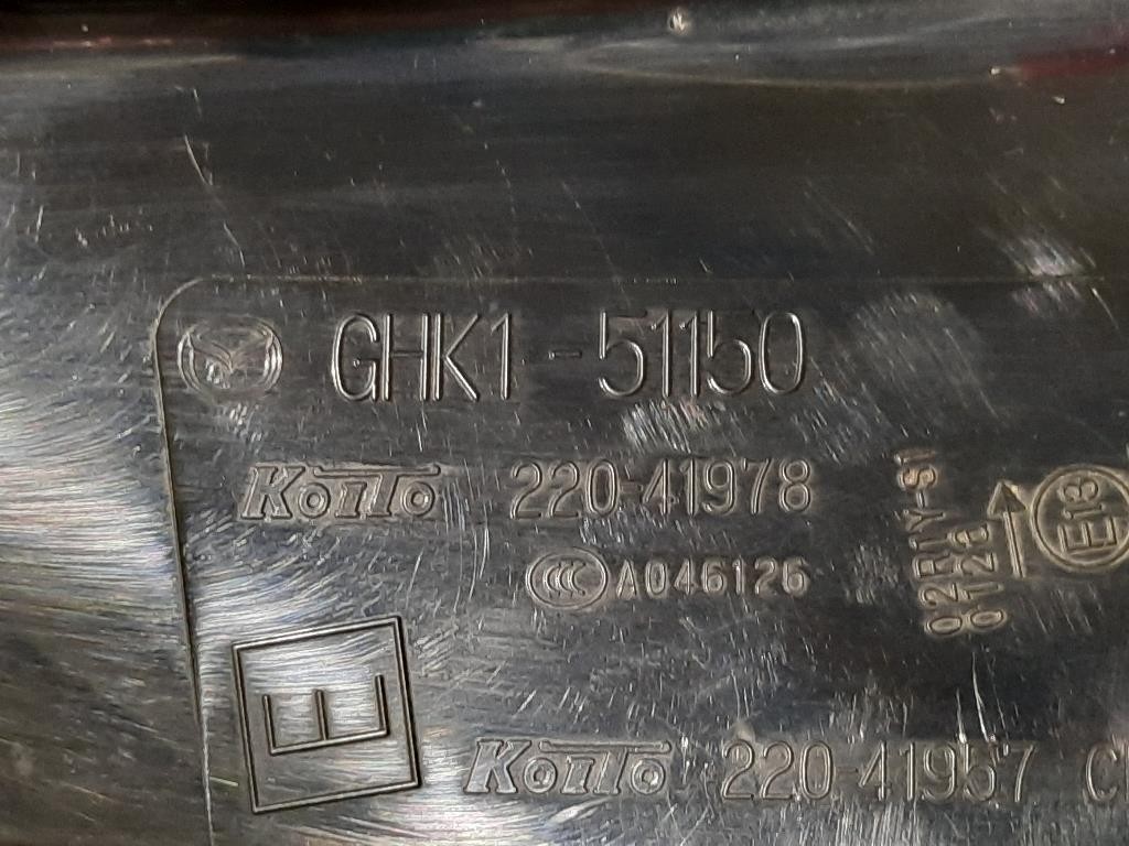 Fanale EST POST DX GHK151150B Mazda 6 III 2013