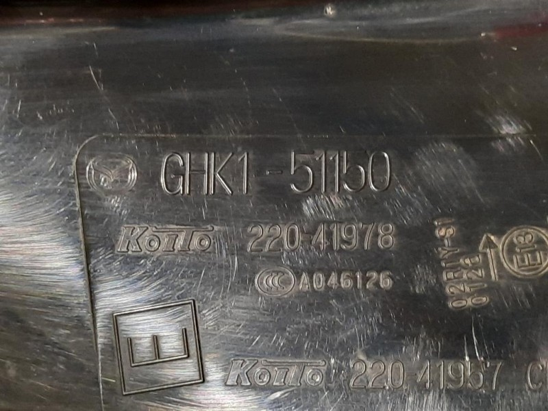 Fanale EST POST DX GHK151150B Mazda 6 III 2013