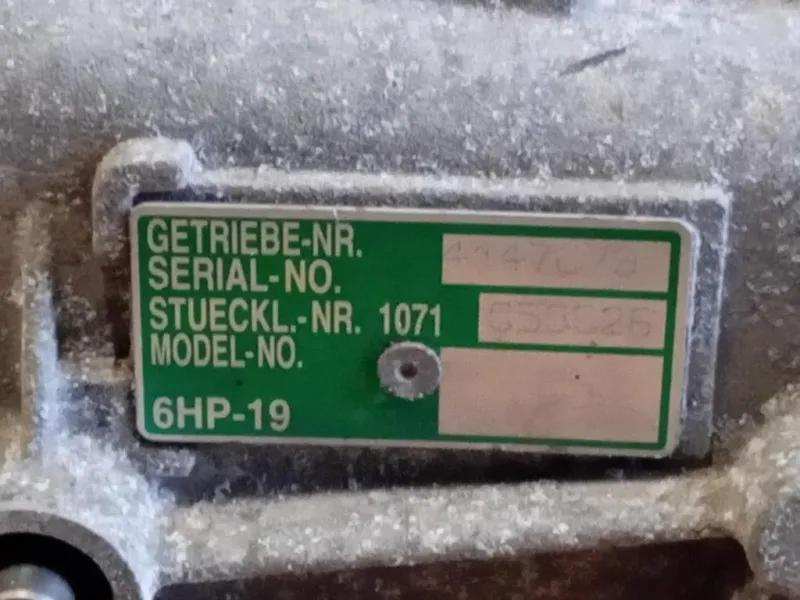 Cambio CAMBIO AUTOMATICO GA6HP19Z - 4 RUOTE Bmw X1 E84 2010