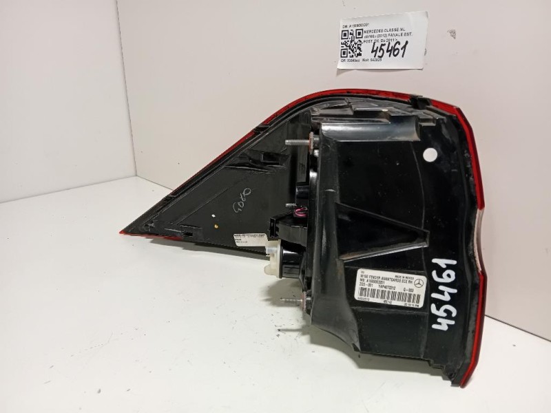 Fanale EST POST DX A1669063201 Mercedes Classe ML W166 2012
