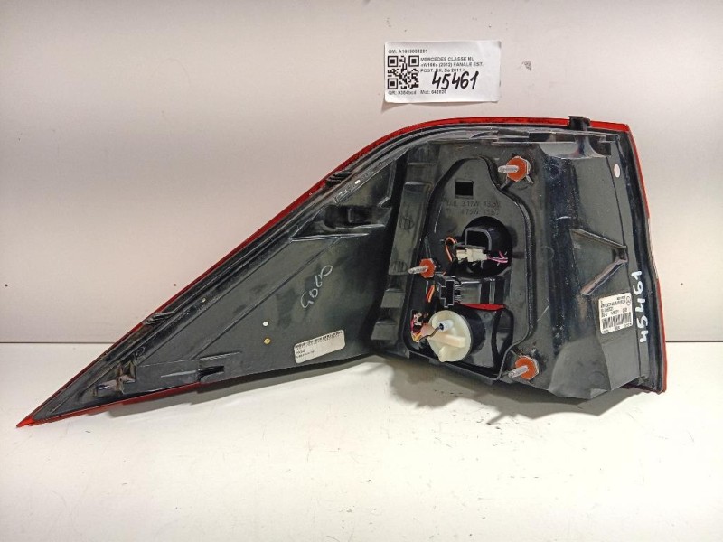 Fanale EST POST DX A1669063201 Mercedes Classe ML W166 2012