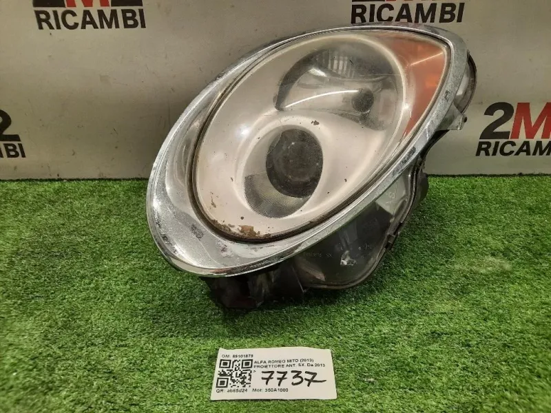 Proiettore ANT SX 89101879 Alfa Romeo MITO 2013