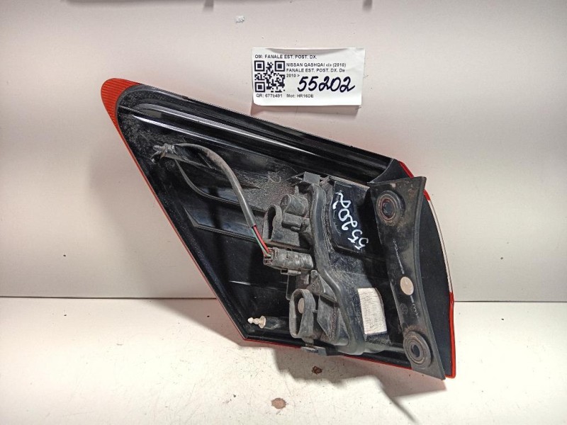 Fanale EST POST DX FANALE EST POST DX Nissan Qashqai I 2010