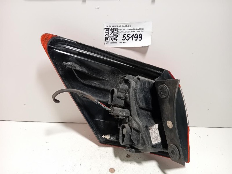 Fanale EST POST DX FANALE EST POST DX Nissan Qashqai I 2010