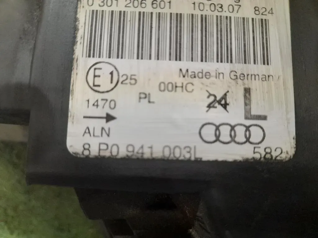 Proiettore ANT SX 8P0941003L Audi A3 8PA Sportback 2004