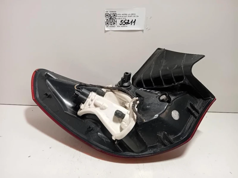 Fanale EST POST DX 13306454 Opel Astra J 2010
