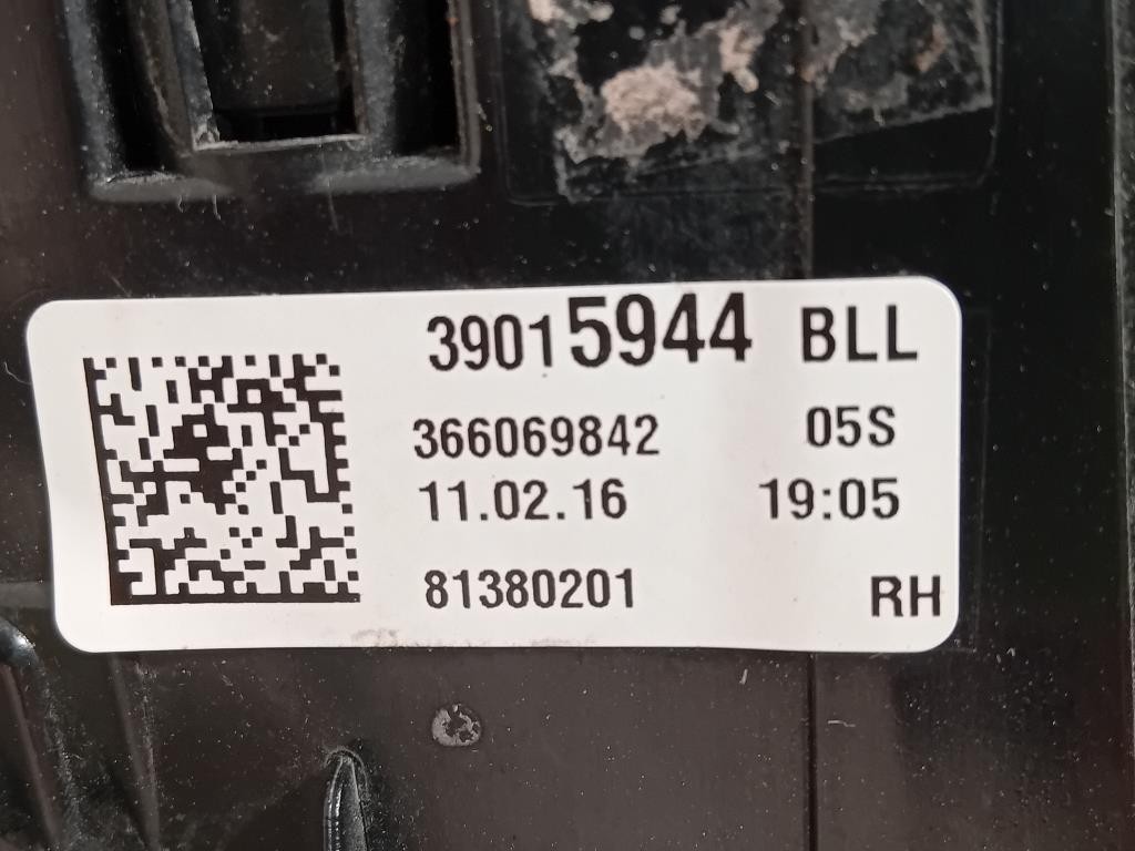 Fanale EST POST DX 39015944 Opel Astra K 2016