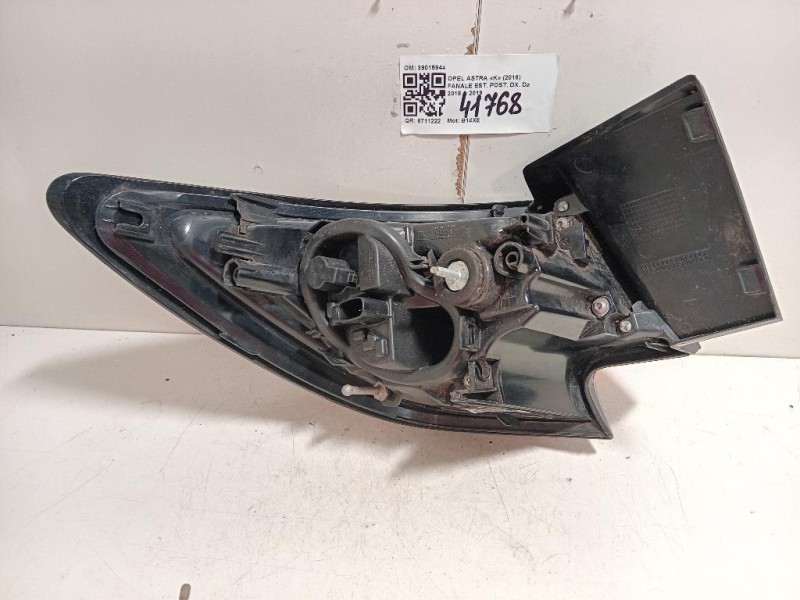 Fanale EST POST DX 39015944 Opel Astra K 2016